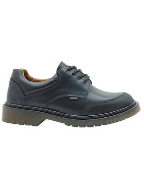 Zapato Audaz Back to School de piel para niño