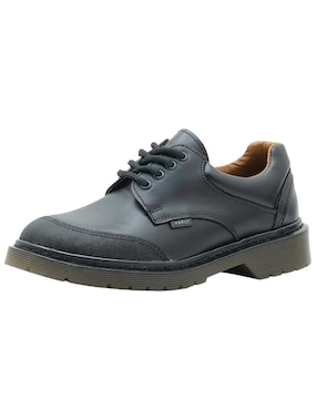 Zapato Audaz Back to School de piel para niño