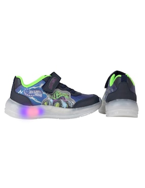 Tenis Kuali Shoes para niño Monster Trucks Hot Wheels