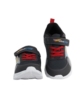 Tenis luz led Kuali Shoes para niño Hot Wheels