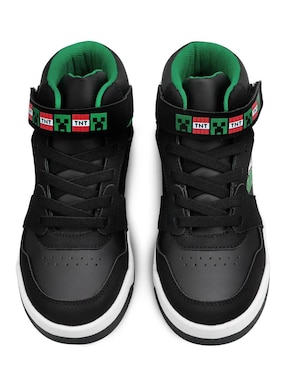 Tenis Minecraft para niño Creeper