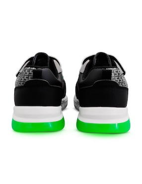 Tenis luz led Minecraft para niño Creeper