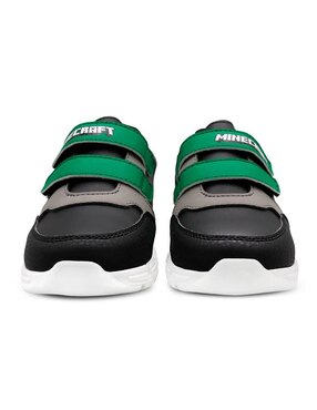 Tenis luz led Minecraft para niño Creeper