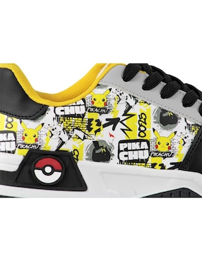 Tenis Kuali Shoes para niño Pokémon Pikachu