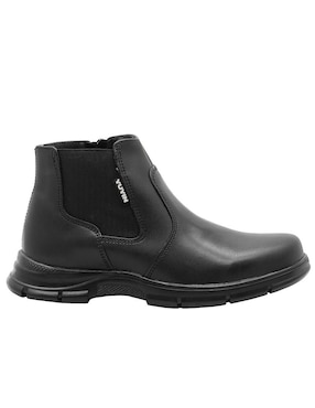 Zapato Yuyin Back To School de piel para niño
