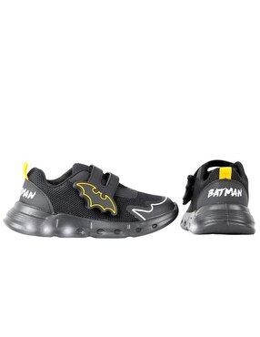 Tenis luz led Kuali Shoes para niño Dc Batman
