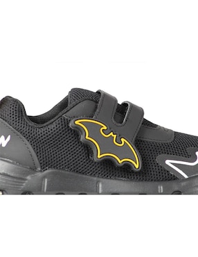 Tenis luz led Kuali Shoes para niño Dc Batman