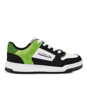 Tenis Minecraft para niño Creeper