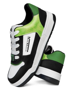 Tenis Minecraft para niño Creeper