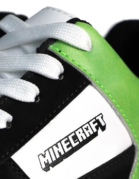 Tenis Minecraft para niño Creeper