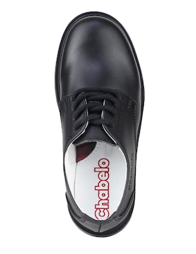 Zapato Chabelo de piel para niño