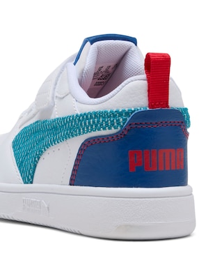 Tenis Puma para niño Rebound V6 Lo Run Fun Ac Ps