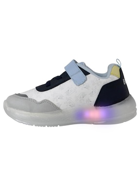 Tenis luz led Kuali Shoes para niño Bluey