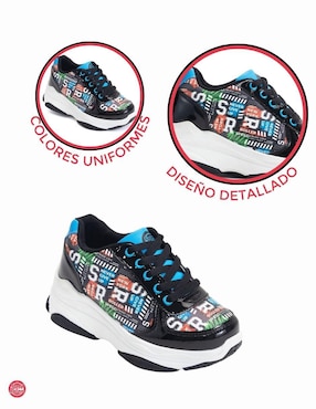 Tenis con ruedas Speed Roller para niño Street Skate