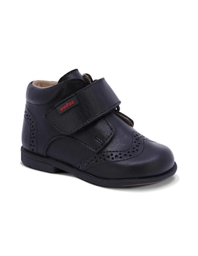 Bota de piel Audaz para niño