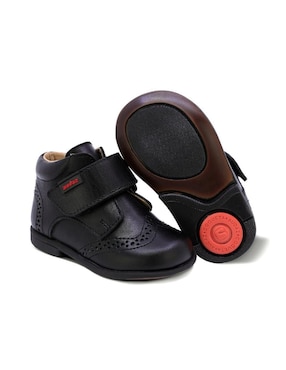 Bota de piel Audaz para niño