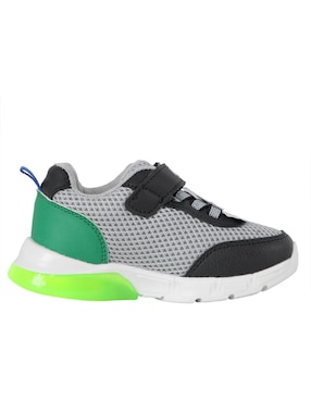 Tenis luz led Kuali Shoes para niño Minecraft