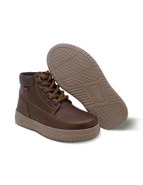Bota de piel Audaz para niño