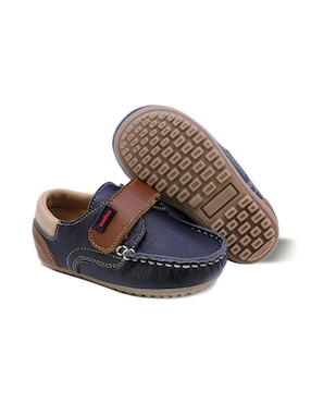 Zapato Audaz de piel para niño