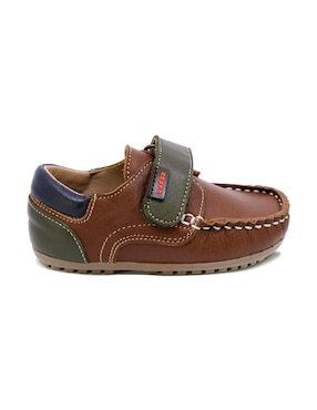 Zapato Audaz de piel para niño