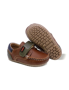 Zapato Audaz de piel para niño