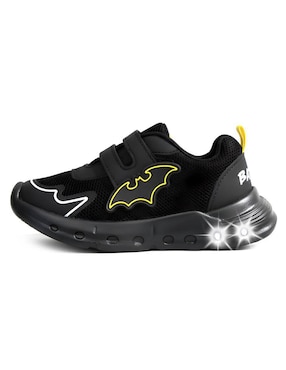 Tenis luz led Dc Comics para niño Batman