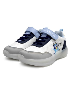 Tenis luz led Bluey para niño Bluey Y Bingo