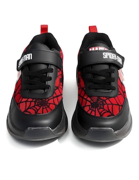 Tenis luz led Marvel para niño Spider-Man