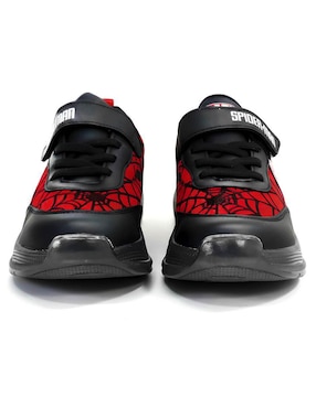 Tenis luz led Marvel para niño Spider-Man