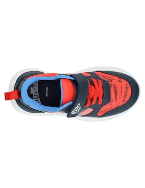 Tenis luz led Marvel para niño Spider-Man