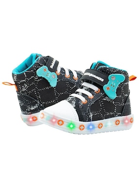 Tenis Bubble Gummers para niño Fun Lights