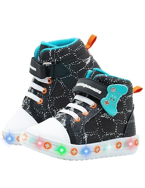 Tenis Bubble Gummers para niño Fun Lights