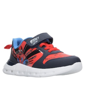 Tenis con luz Marvel para niño Spider-Man