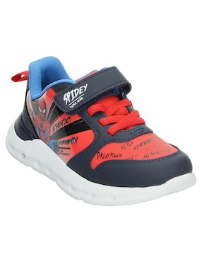 Tenis con luz Marvel para niño Spider-Man