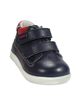 Zapato Coqueta de piel para niño