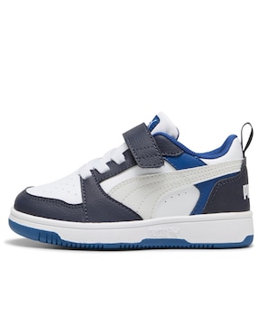 Tenis Puma para niño Rebound V6 Lo AC PS