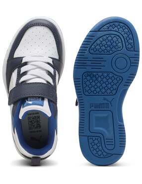 Tenis Puma para niño Rebound V6 Lo AC PS