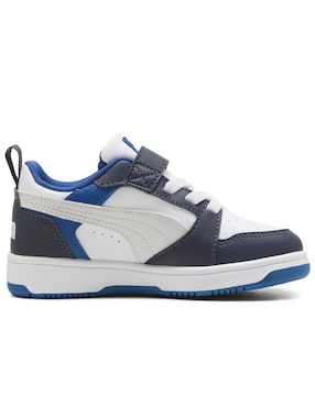 Tenis Puma para niño Rebound V6 Lo AC PS