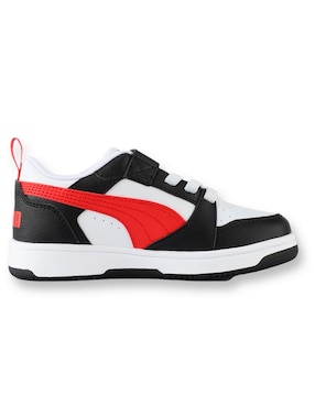 Tenis Puma para niño Rebound V6 Lo AC PS