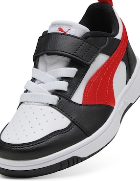 Tenis Puma para niño Rebound V6 Lo AC PS