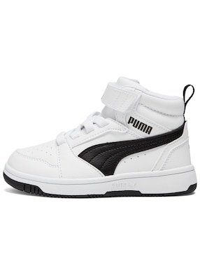 Tenis Puma para niño Rebound V6 Mid AC PS