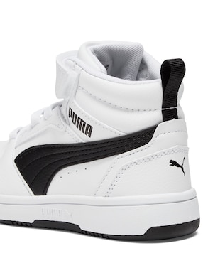 Tenis Puma para niño Rebound V6 Mid AC PS