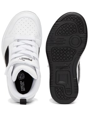 Tenis Puma para niño Rebound V6 Mid AC PS