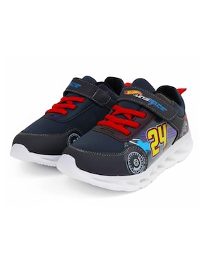 Tenis con luz Hot Wheels para niño Hot Wheels Let's Race