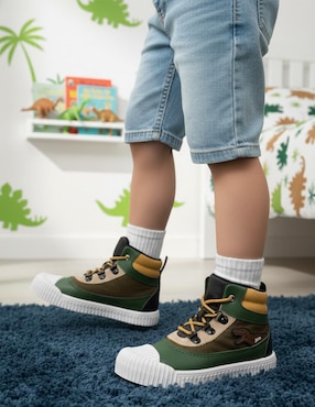 Tenis Bubble Gummers para niño T-rex