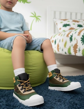 Tenis Bubble Gummers para niño T-rex