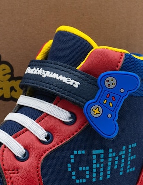 Tenis Bubble Gummers para niño Gamer