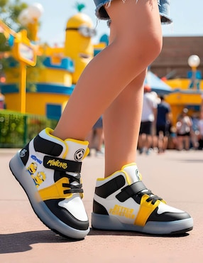 Tenis con luz Minions para niño Minions
