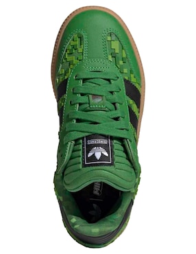 Tenis Adidas Originals para niño Samba XLG J Minecraft