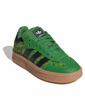 Tenis Adidas Originals para niño Samba XLG J Minecraft